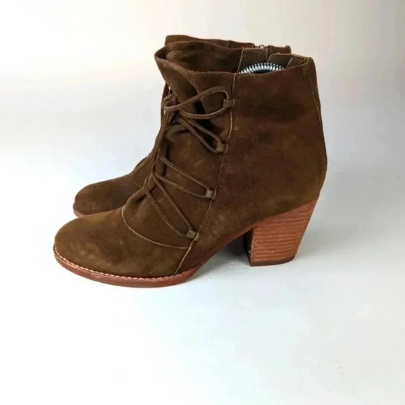 NWT Sam Edelman Millard Lace Up Boots 8 - Picture 8 of 10